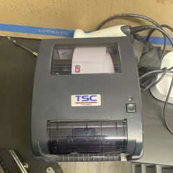 TSC TTP-244CE desktop thermal transfer barcode label printer
