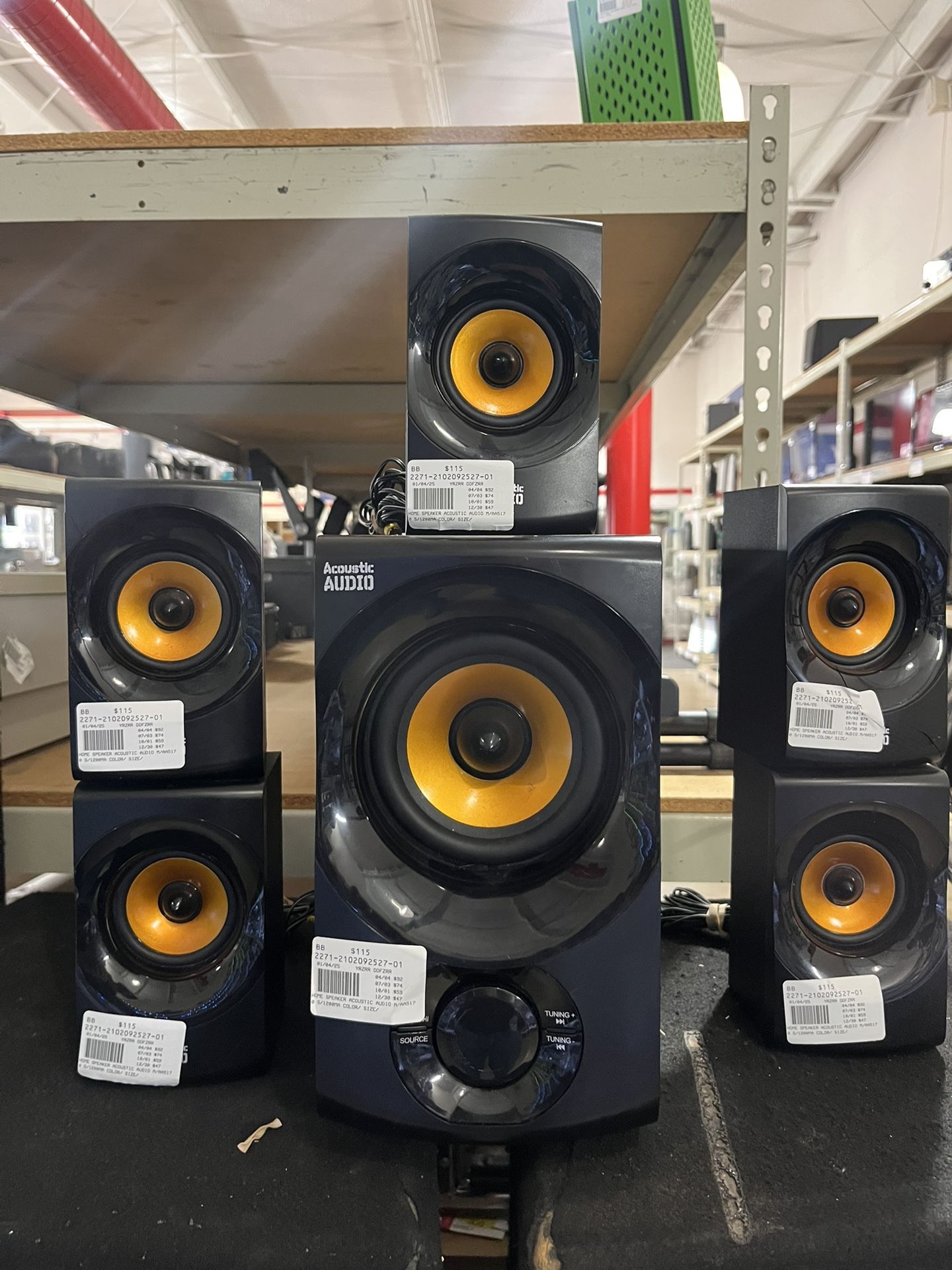 Acoustic Audio Speaker System