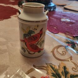 Vintage Enesco Cardinal Christmas Decoration 