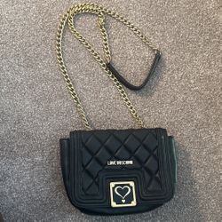 Authentic LOVE MOSCHINO Quilted Crossbody Bag