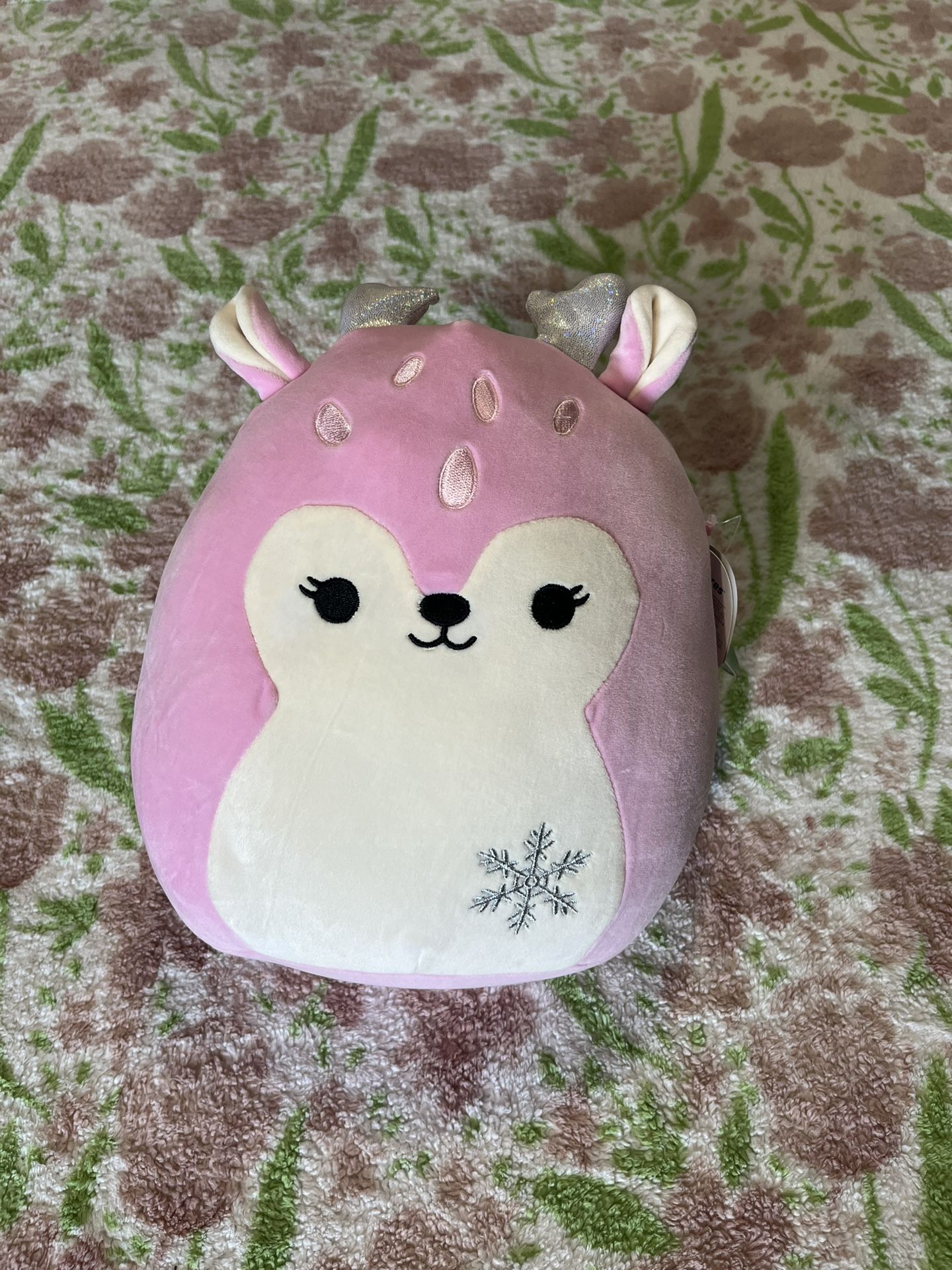 Falala 12 inch pink deer plushie - Squishmallows