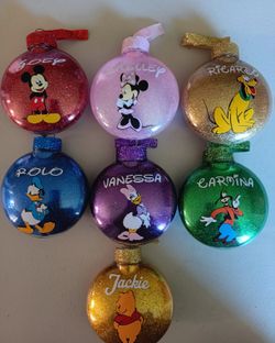 Personalized Christmas Ornaments