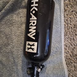 Black 48ci/3000psi Aluminum HPA Tank 