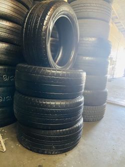 235/55R17 4 used tires Firestone