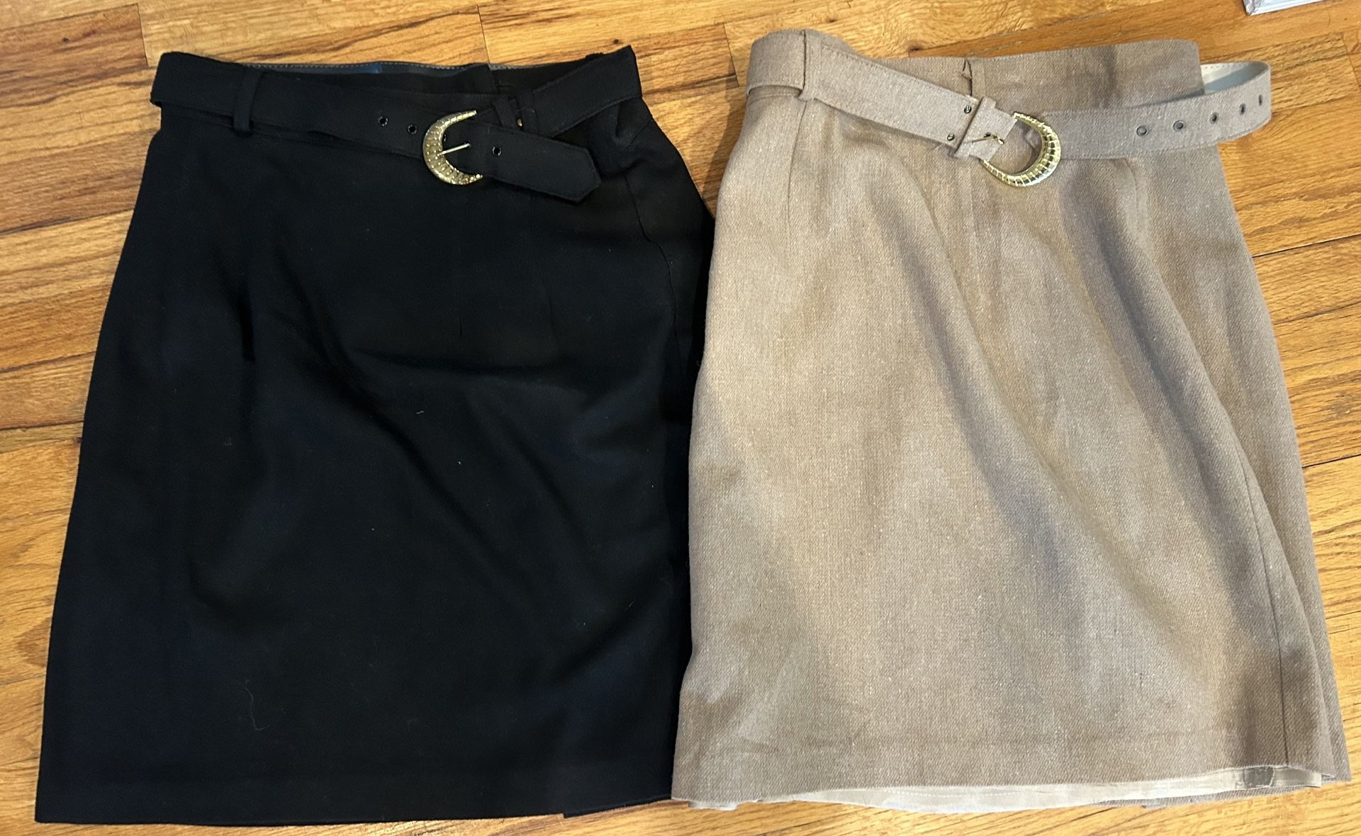 Black and cream skirts bundle size 14