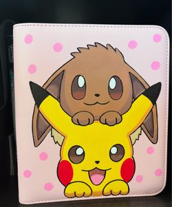 4 pocket toploader Pikachu Eevee