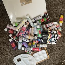 Brand New Paint And 2 Canvas