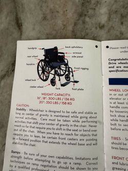 Wheelchair Brand new in box