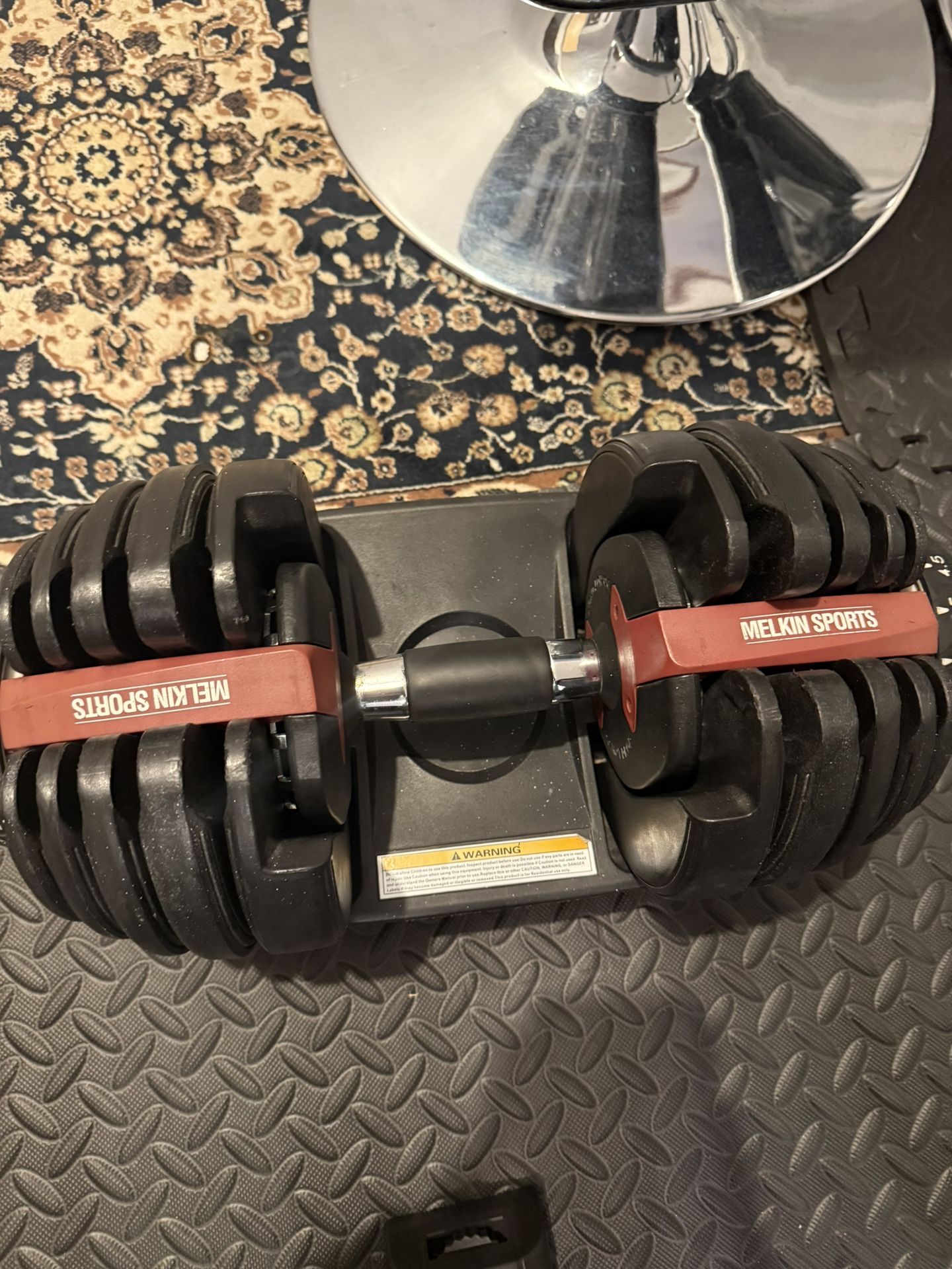 2 Melkin sports Dumbbells 5-55lbs