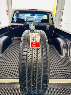 One 1️⃣ Used Tire Semi New 205/55R16” Firestone