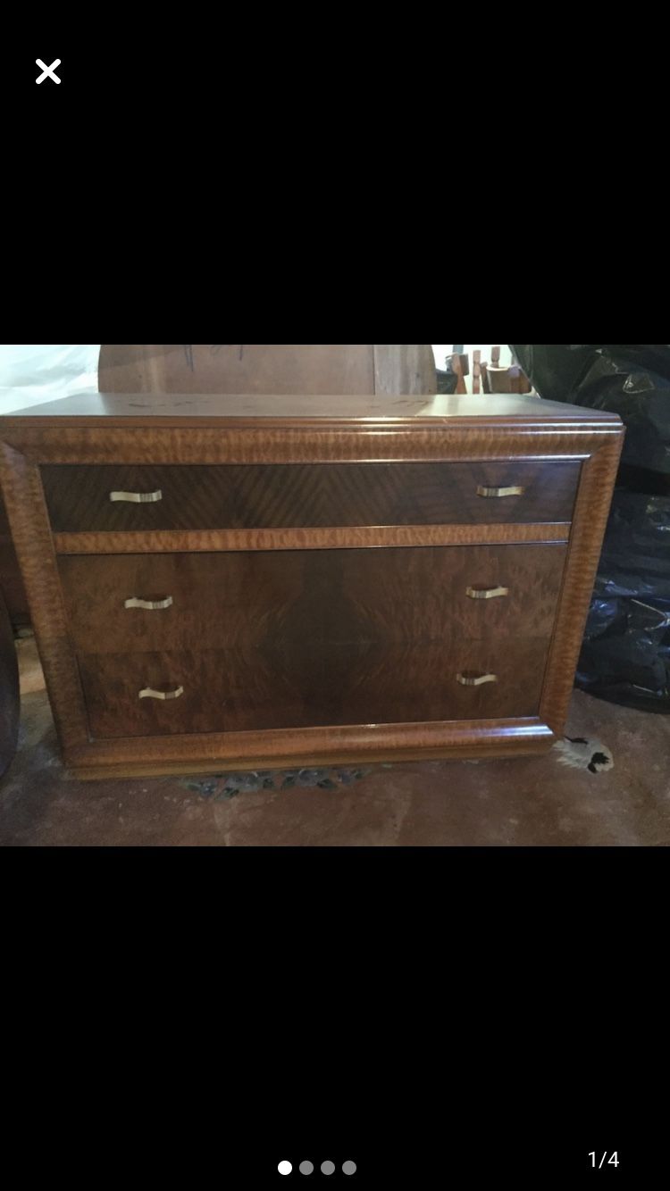 1940S Antique Mahogany Bedroom Set