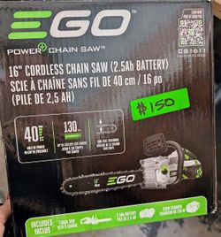 Ego 16in Cordless Chainsaw