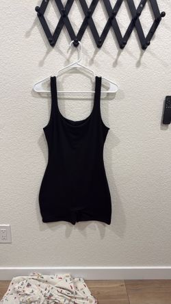Black one piece jumpsuit