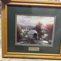 Wall Art: Kinkade "Country Memories" Mini