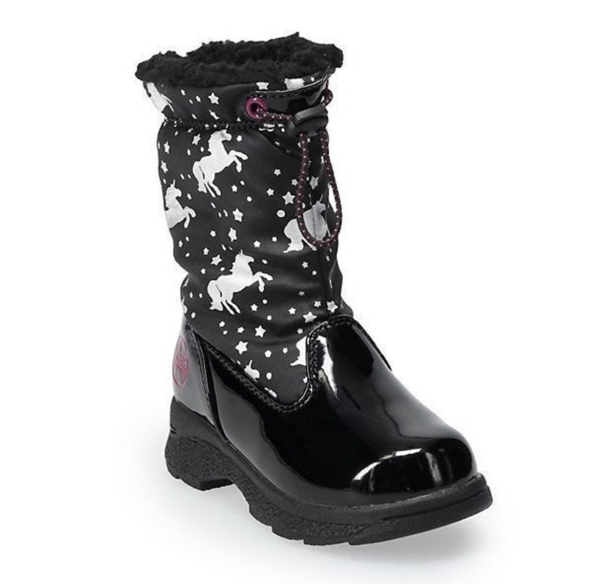 Toddler Size 7T NEW Totes Girls Unicorn Winter Snow Rain Waterproof Boots