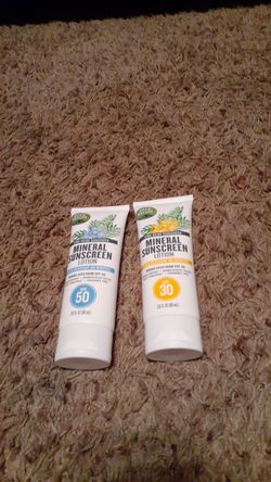 Open Nature Mineral Sunscreen Lotion $5 each