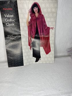 Halloween Velvet Cloak
