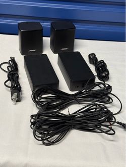 a Genuine Bose Virtually Invisible 300 Surround Sound Rear Speaker set