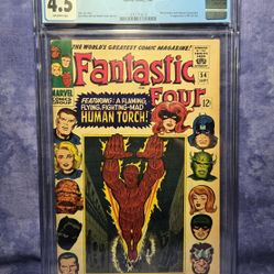 Fantastic Four #54, 1966 • CGC 4.5 OW • 3rd App Of Black Panther 