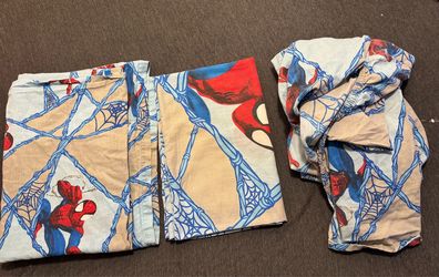 Vintage Spider-Man twin sheet set