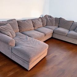 Crate & Barrel Sectional Couch… Delivery Available
