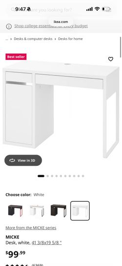 Micke desk