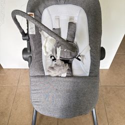 Baby delight Bloom Soothing Adjustable Infant Seat-Charcoal Tweed