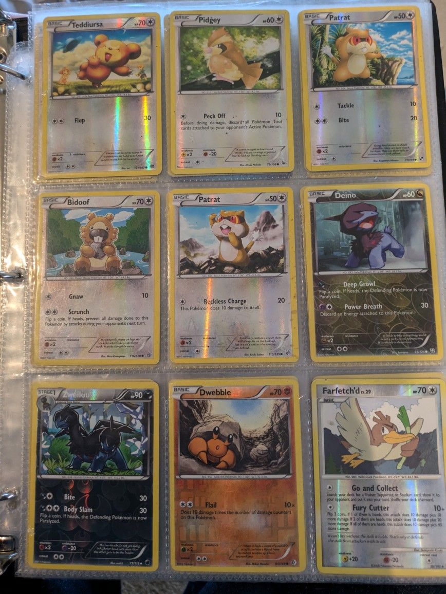 Cards Binder Pokemon 