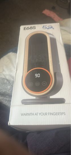 E68S Tower Space Heater with Touch Display factory seal