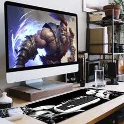 NEW Football Desk Mat Large Office Desk Pad, Large, Gaming Mouse Pad, 31.5" x 15.7"