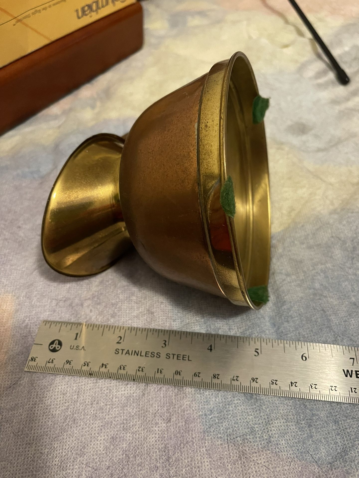 Vintage Copper Pot Pitcher With Handle