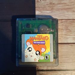 Gameboy Color Game " Hamtaro " ( Vintage 2002 )