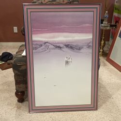 Michael Atkinson Wester Art Framed