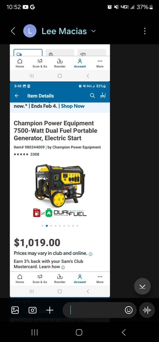 Brand New Generator. Never Opened.