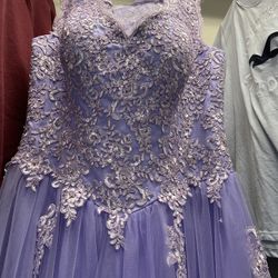 Purple Quinceanera Dress