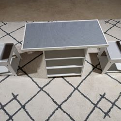 LEGO Table with Two Chairs
