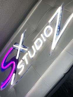 Logo Outline Sign