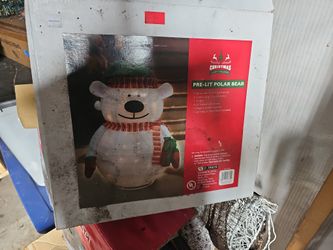 Christmas Polar Bear