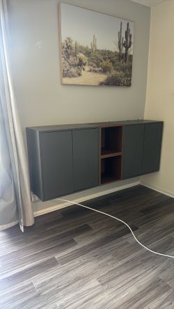 Modern Mountable storage cabinet/Ikea