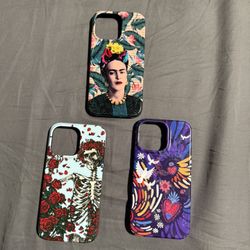 iPhone 13 Pro Grateful Dead And Frida X Casely Phone Cases