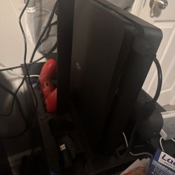 PlayStation 4 with Controller and Stand