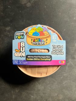 Crazy Fun Rainbow Mystery Squishy Bun Dumpling