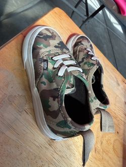 Vans toddler shoes size 7
