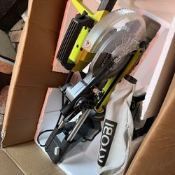 RYOBI 10 Amp Corded 7-1/4 in. Compound Sliding Miter Saw