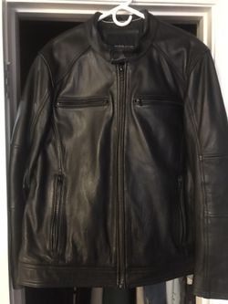 Wilsons Leather Jacket. (Black)
