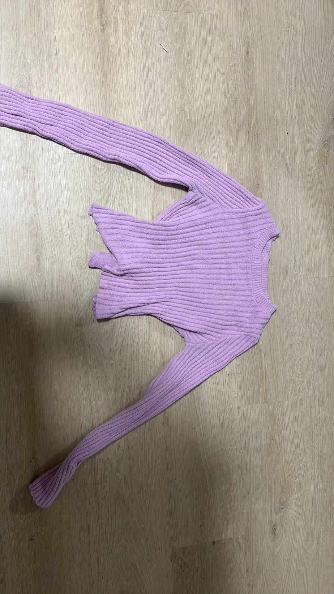 waist cinching long sleeve top