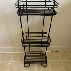 Small Black Wire Shelf 