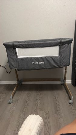 Pamo Babe Baby Bassinet with Wheels