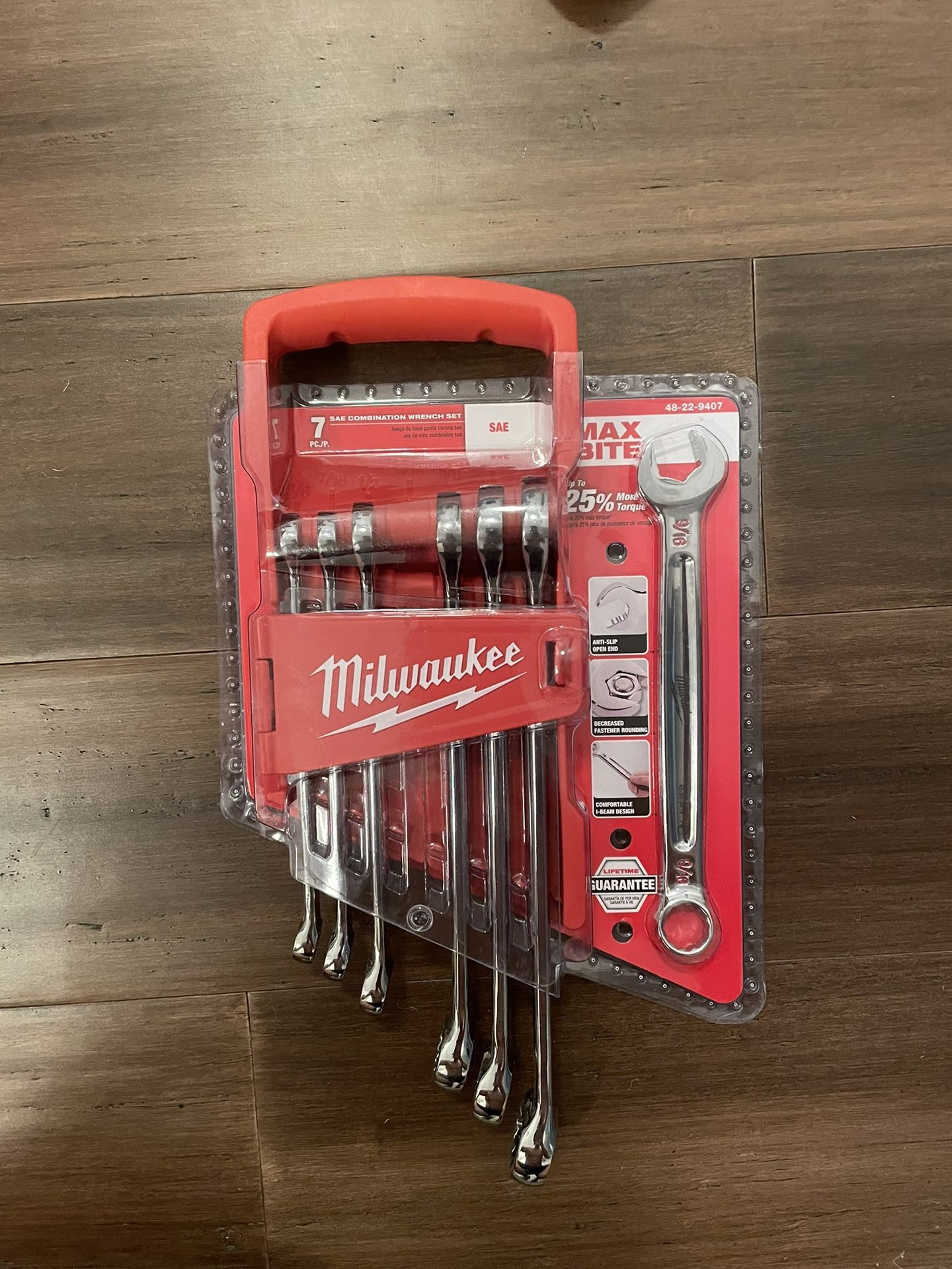 milwaukee standard wrench set