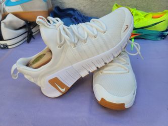 Nike Free Sneakers White Gum Sole size 8.5